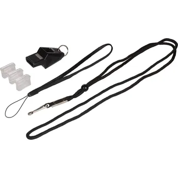 Volejbalový doplněk Merco Dolphin píšťalka Multipack 3 ks černá