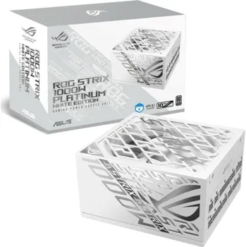Počítačový zdroj ASUS zdroj ROG STRIX 1000W White, 135mm, 80 Plus Platinum, Plně modulární, ATX 3.1 90YE00W4-B0NA00
