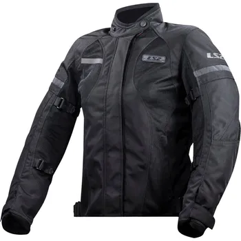 Moto bunda LS2 DART LADY JACKET BLACK (6200J3012) (Velikost: S) 6200J3012