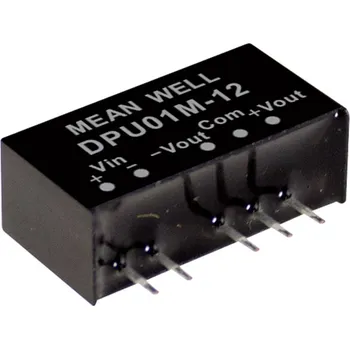 Měnič napětí MEAN WELL DPU01L-15 DC/DC měnič napětí, modul 33 mA 1 W Počet výstupů: 2 x Obsah 1 ks