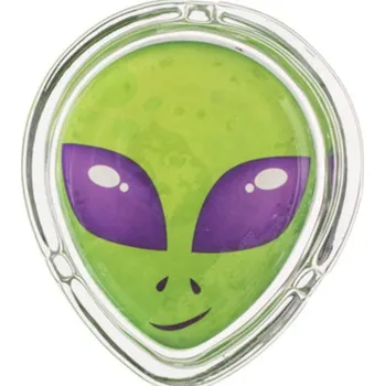 Popelník Out of The Blue Glass 78/8114 Vetřelec