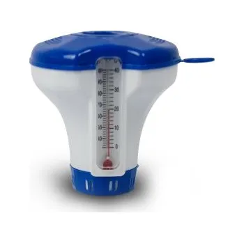 EXIT TOYS Plovák na chlór s teploměrem