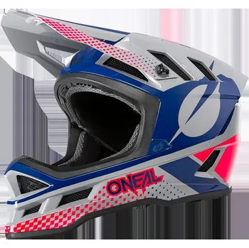 Cyklistická přilba Přilba O´Neal Blade ACE šedá/modrá/červená S (Velikost: S) 0453-572