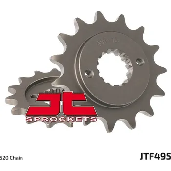 Nářadí na motocykly JT SPROCKETS Ocelová standardní přední řetězová kola 495 - 520 JTF495.15