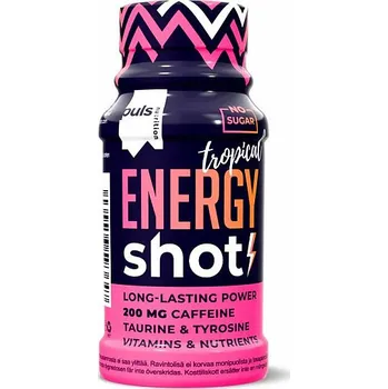 Anabolizér PULS nutrition Energy Shot 60ml tropical