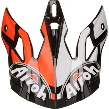 Helma na motorku náhradní kšilt pro přilby AVIATOR 2.3 Great, AIROH (oranžová) AV23G32F
