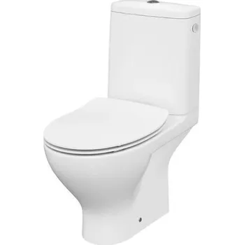 CERSANIT Kompakt WC 651 ČISTÝ NA MODUO 011 3/5l se štíhlým, pomalu padajícím duroplastovým sedlem s jednoduchým odpojením K116-003