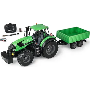 RC model ostatní TAMIYA-CARSON Modellbau GmbH &amp; Co. KG Deutz RC traktor 8280 TTV s přívěsem 1:16 RTR - expresní doprava