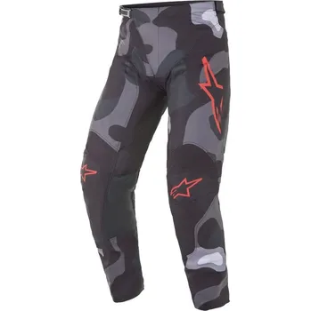 Moto kalhoty ALPINESTARS(MX) KALHOTY R-TACT GY/CAMO/RD (3721221-9133-34) (Velikost: 34) 3721221-9133-34