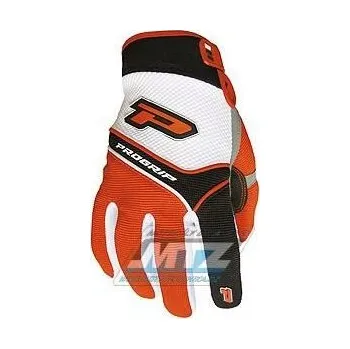 Moto rukavice Rukavice motokros PROGRIP 4010/14 - oranžové - velikost S PG4010/07-S