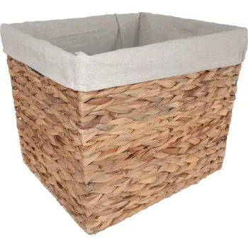 Úložný box Úložný košík s látkou 38x31 cm