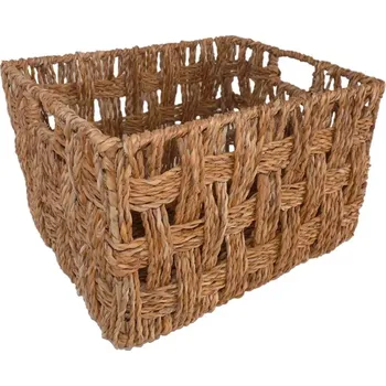 Úložný box Úložný košík mořská tráva 35x28 cm