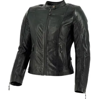 Moto bunda Dámská moto bunda RICHA LOUSANNE černá kožená (Velikost: 36) MCF_8598