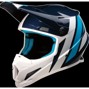 Helma na motorku Z1R HLMT RISEEVAC BU/WT (0110-6652) (Velikost: XL) 0110-6652