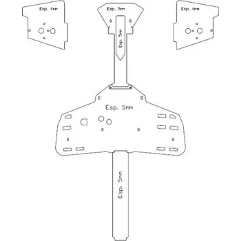 XRW KIT ALU - OUTLANDER 500 / 600/800 120102501NA