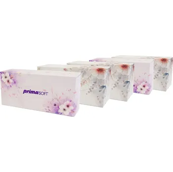 PRIMASOFT kapesníčky v krabičce (5× 100 ks)