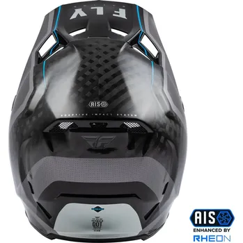 Cyklistická přilba přilba FORMULA AXON, FLY RACING (černá/šedá/modrá, vel. XL) (Velikost: S) 73-4423