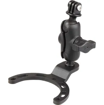 kompletní sestava držáku akčních kamer na víčko nádrže, RAM Mounts RAM-B-410-A-GOP1U