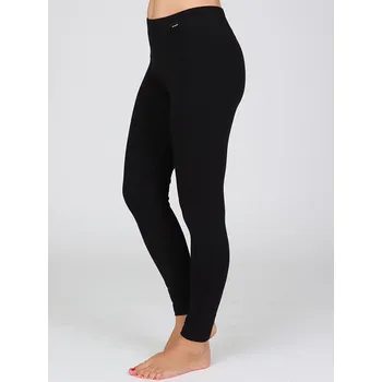 Dámské legíny Dámské černé bavlněné legíny LEVANDA 023 EVONA s vysokým pasem 3XL