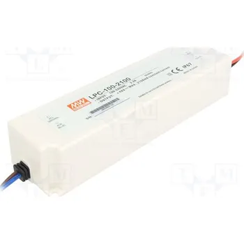 Napájecí zdroj pro osvětlení MEAN WELL LPC-100-2100