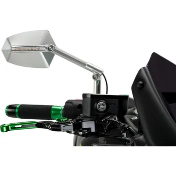 Zrcátko pro motocykl Zpětné zrcátko PUIG GTI 015DD eloxovaný hliník pravý APRILIA SRV 850 2012-2018