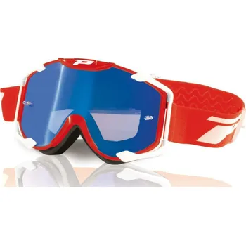 Motocyklové brýle Brýle Progrip 3404 MENACE Red - červené PG3404-04