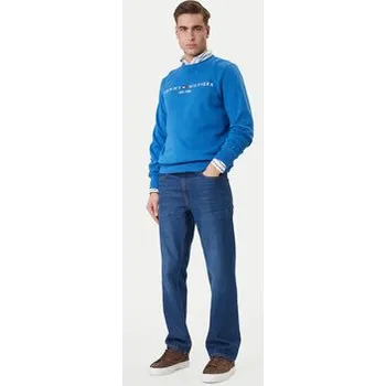 Pánská mikina Tommy Hilfiger Mikina Logo MW0MW11596 Modrá Regular Fit XL