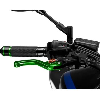 Motodíl Páčka brzdy bez adaptéru PUIG 3.0 130VT krátké zelená/oranžová 130VT