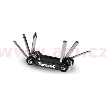 Nářadí na motocykly multitool COMPACT 6 TORQUE, OXFORD (slitina hliníku, 6 nástavců, skládací) TL201