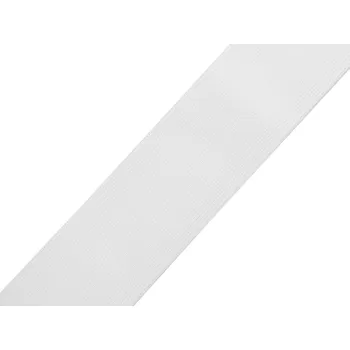 Textilní guma Pruženka měkká tkaná šíře 35 mm Varianta: 1 bílá, Balení: 1 m