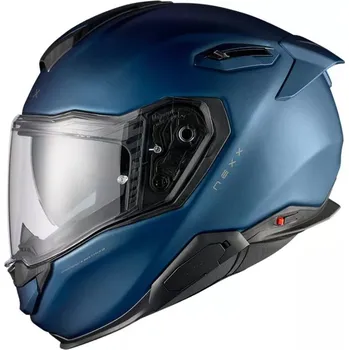 Helma na motorku Přilba na moto Nexx X.TR Plain blue teal MT - 2Xl / modrá