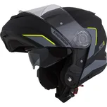 přilba Compress 2.0 Refraction, CASSIDA (černá matná/šedá/žlutá fluo, balení vč. Pinlock folie) (Velikost: M) 2H565236