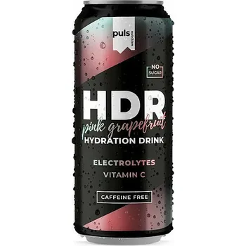 Nápoj pro sportovce PULS nutrition HDR Electrolytes Drink 330ml pink grapefruit