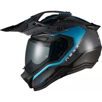 Helma na motorku Helma na moto Nexx X.Rally Yuma grey/blue - XL