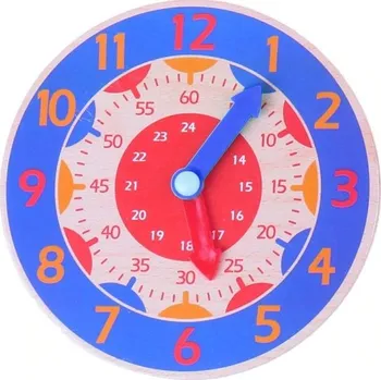 Hodiny Dětské hodiny A2040 modrá