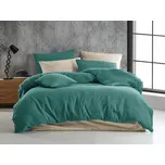 Brotex Mušelínové povlečení 140x220, 70x90 cm petrolové