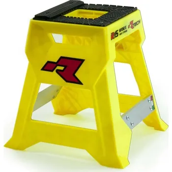zvedák stojan MX R15 (technopolymer / hliník), RTECH (žlutá/černá) R-CAVMX0015GI