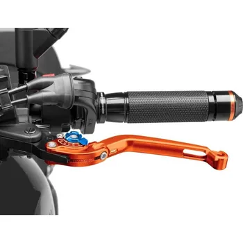 Motodíl Páčka spojky bez adaptéru PUIG 260TA skládací oranžová/modrá 260TA