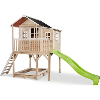 Hra na zahradu EXIT TOYS Zahradní cedrový domeček Exit Loft 750 přírodní