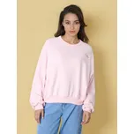 Sinsay - Mikina s kulatým výstřihem a výšivkou - pastelová růžová - 016GZ-03X - 016GZ-03X-XS-1