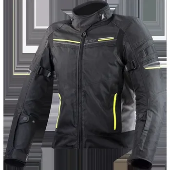 Moto bunda LS2 SHADOW LADY JACKET BLACK TITAN H-V YELLOW (64070W0012-MASTER) 2H482807