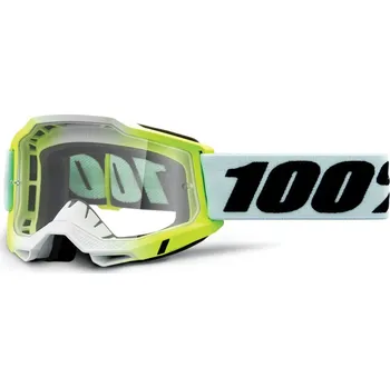 Motocyklové brýle ACCURI 2, 100% DUNDER, čiré plexi 50013-00015