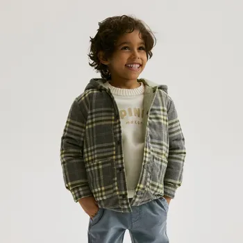 Chlapecká bunda Reserved - Oboustranná bunda - světle zelená - 842HF-70X - 842HF-70X-104