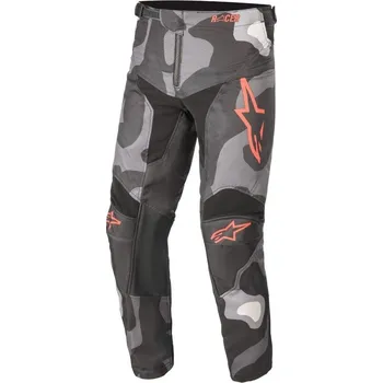 Moto kalhoty ALPINESTARS(MX) KALHOTY YTH R-TACT GY/CAMO/R (3741221-9133-26) (Velikost: 26) 3741221-9133-26