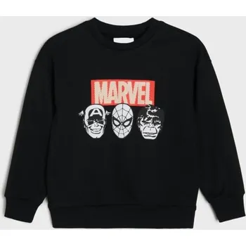 Oblečení a móda Sinsay - Mikina Marvel - černá - 924GL-99X - 924GL-99X-122