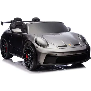 Dětské elektrovozidlo LEAN CARS DK-P911 Porsche GT3 Elektrické odrážedlo Šedé lakované