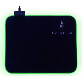 Podložka pod myš SureFire Silent Flight RGB-320, 32 x 26 cm (48812) černá