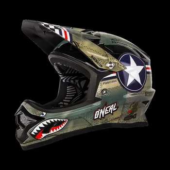 Cyklistická přilba Dětská přilba O´Neal Backflip WINGMAN stříbrná/bílá (Velikost: M) 2H846635