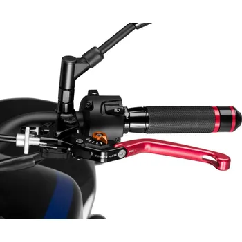 Motodíl Páčka spojky bez adaptéru PUIG 3.0 210RT skládací červená/oranžová 210RT