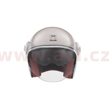 Motodoplněk přilba HERITAGE, NOX PREMIUM (růžová champagne, vel. L) 2024 (Velikost: XS) CASQNHERICHAMP